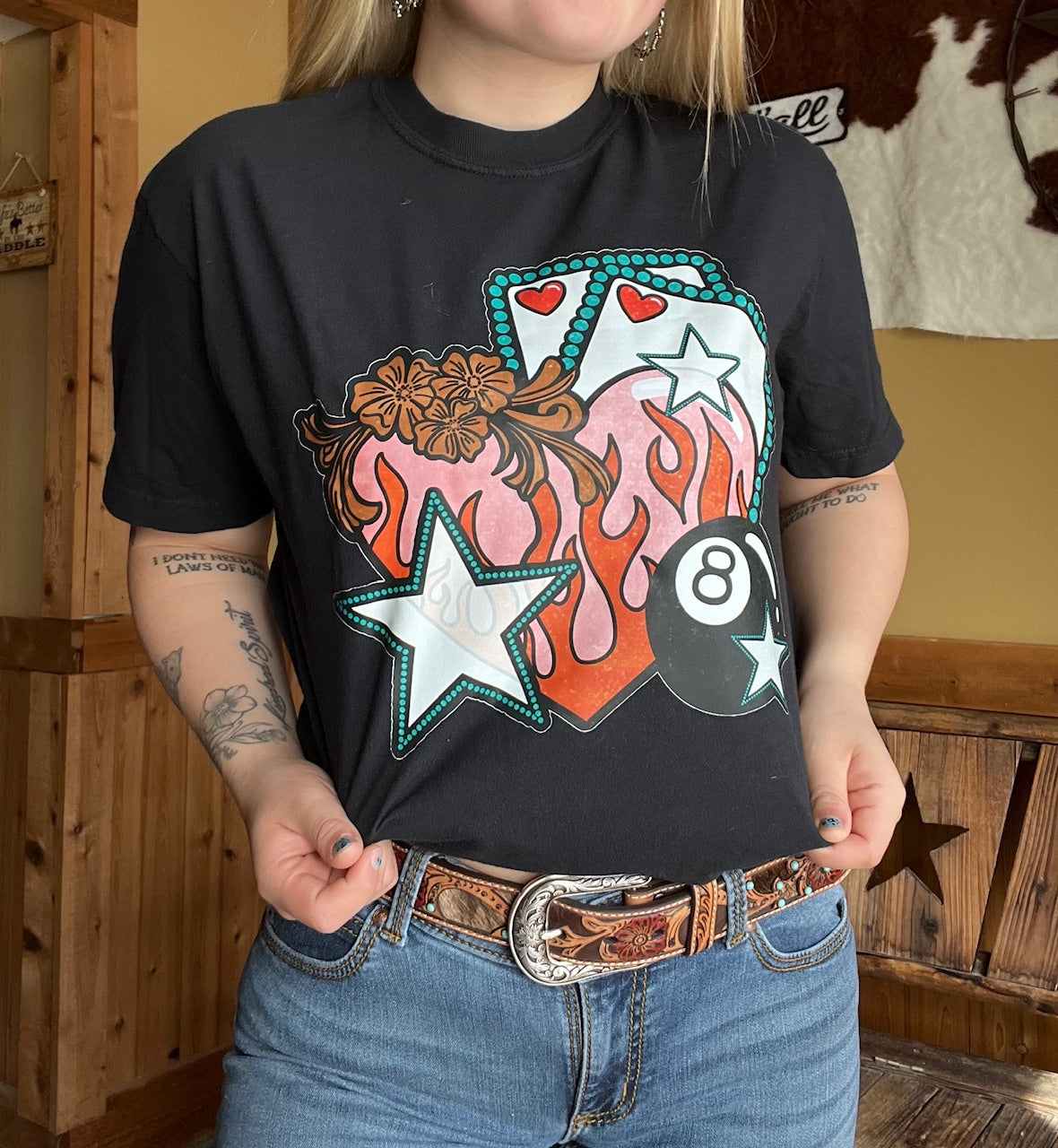 Hearts on fire t-shirt