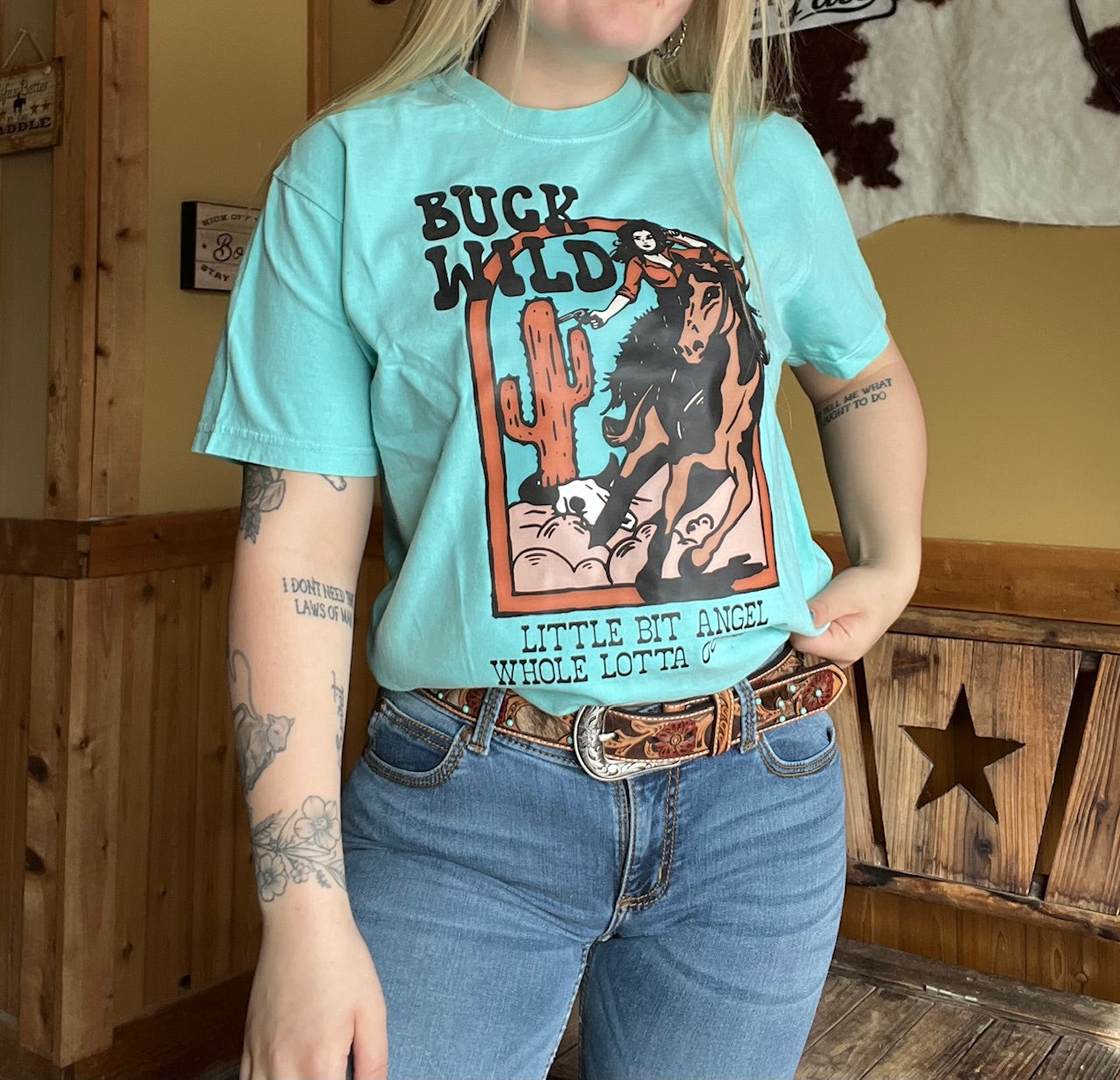 Buck wild t-shirt