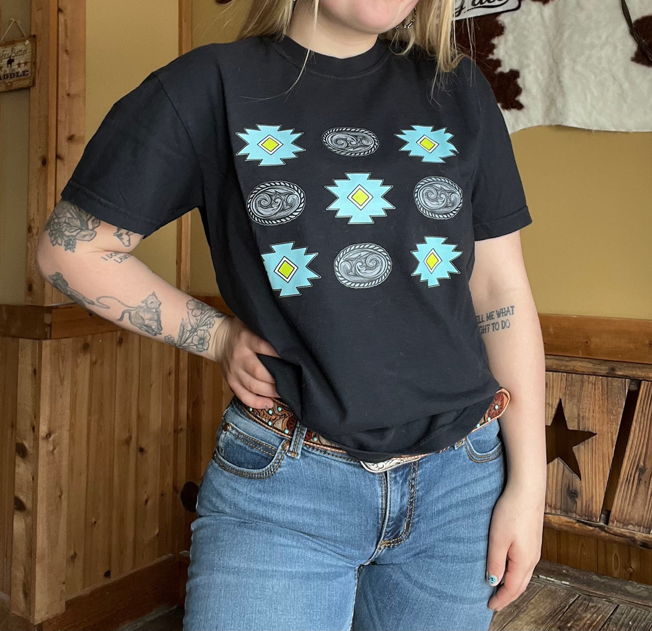 Concho Cowgirl t-shirt