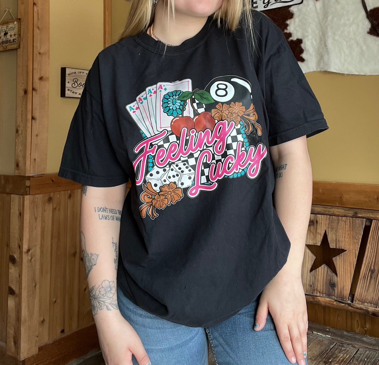 Feeling lucky t-shirt