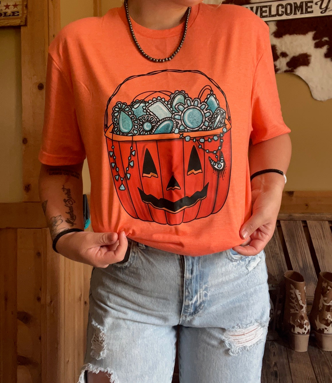 Trick or treat tee