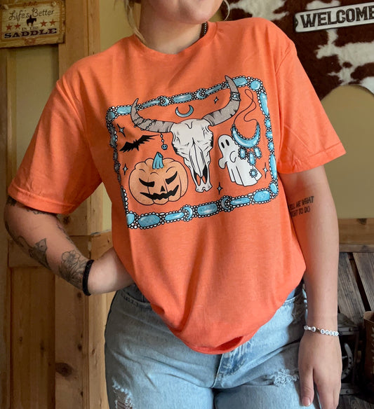 Cowgirl Halloween tee